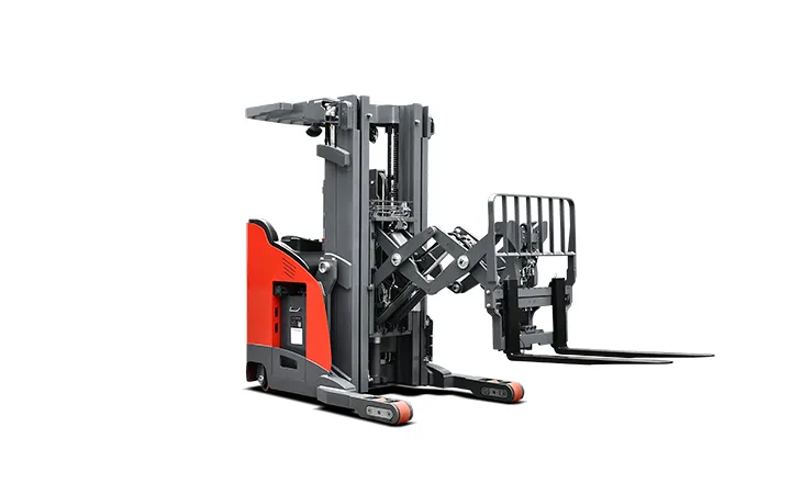 Xe nâng reach truck MiMA MFE khung nâng