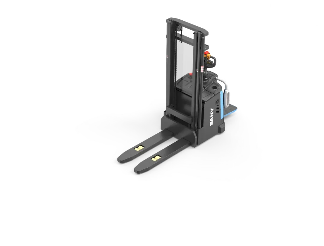 Xe nâng stacker Sany SCD16A6 1,6 tấn nhìn chéo phía trước