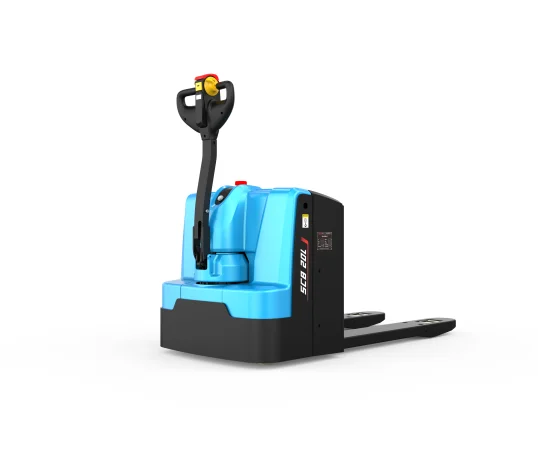 Xe nâng tay điện Sany SCB20L nhìn chéo phía trước