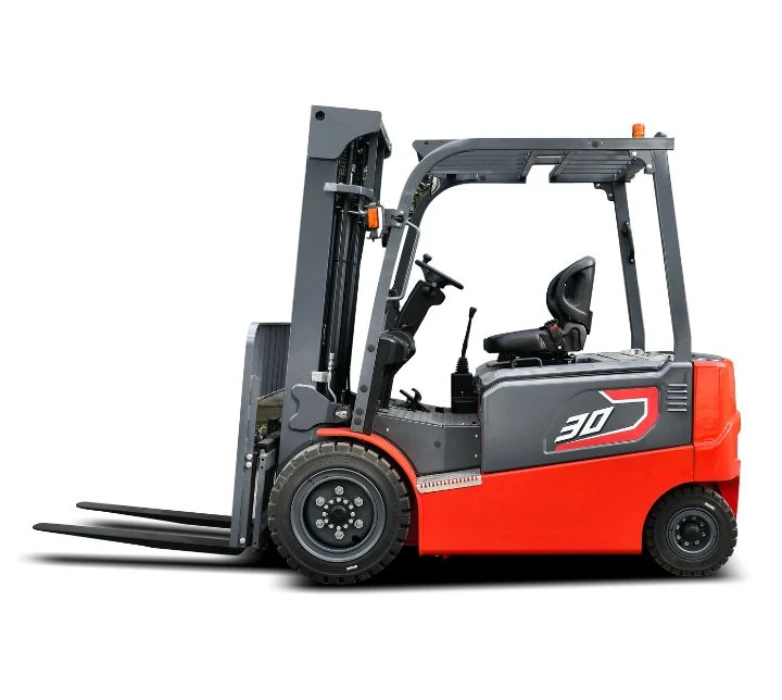 Xe nâng điện MiMA MK25H nhìn ngang, mui che thấp 2.150 mm