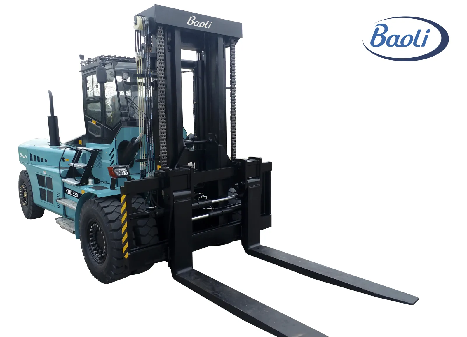 Xe nâng dầu Baoli KBD300 30 tấn toàn cảnh