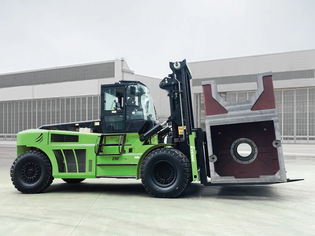 Xe nâng điện SOCMA 25 tấn nâng khối đúc lớn