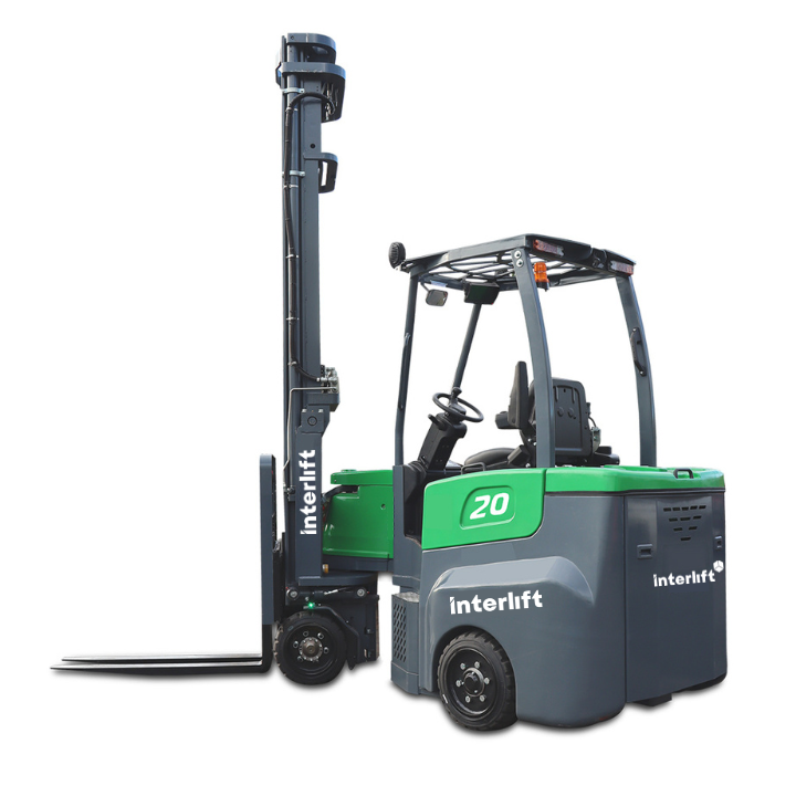 Xe nâng điện lối đi siêu hẹp Interlift MJ series 2.0 tấn (Articulated Forklift)