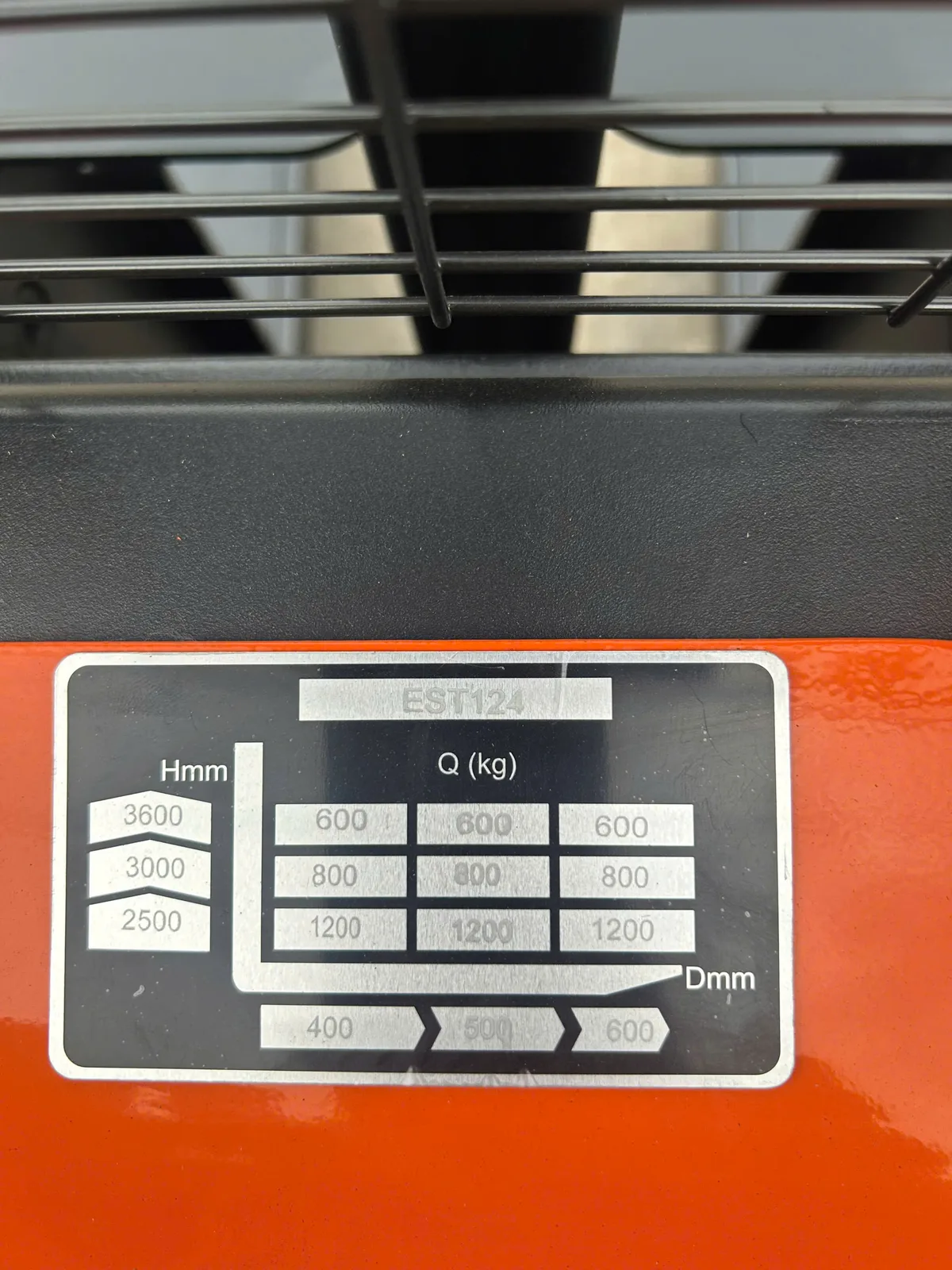 Tem tải xe nâng điện stacker Interlift EST124