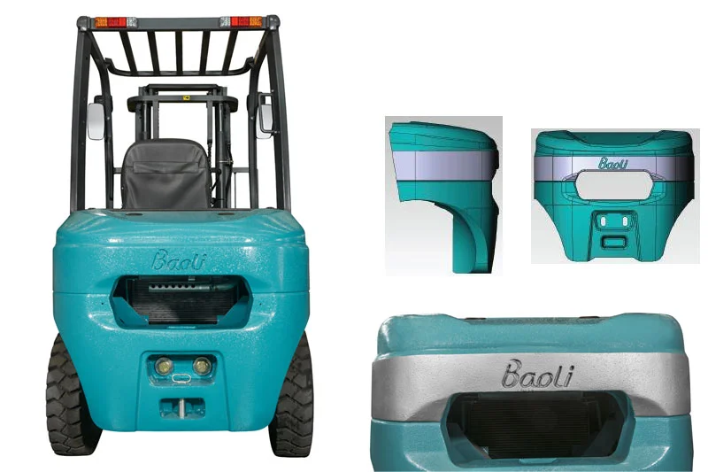 Xe nâng dầu Baoli 3 tấn KBD30