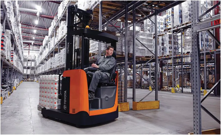 Bảng Giá Xe Nâng Reach Truck Mới Nhất Cho Kho Cao Tầng