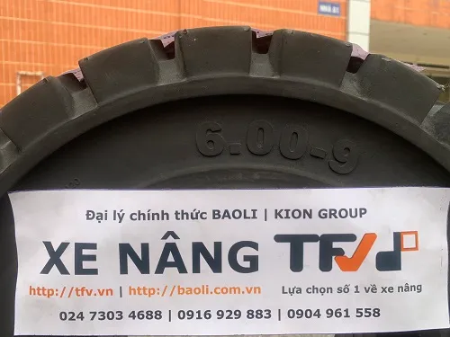 Gai lốp đặc xe nâng 6.00-9 Success