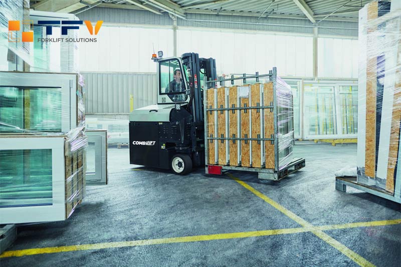 Xe nâng điện ngồi lái