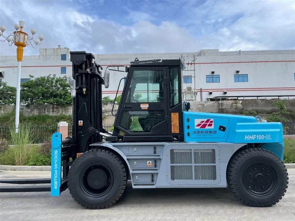 Xe nâng điện SOCMA HNF100-600EL nhìn ngang