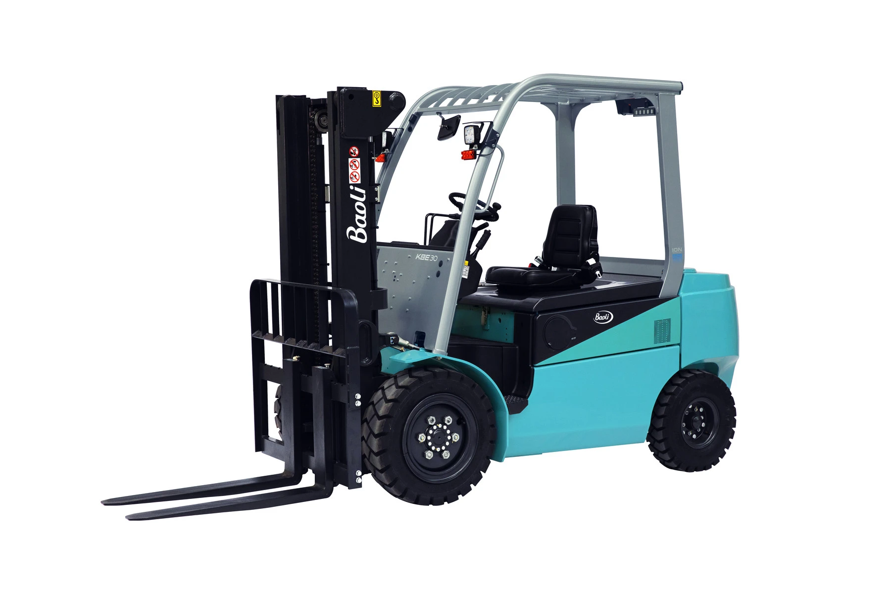 Xe nâng điện Baoli KBE35-Li-01 3,5 tấn chụp toàn cảnh
