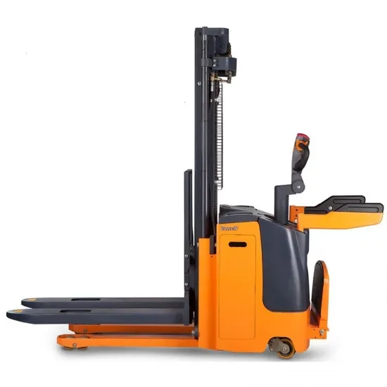 Xe nâng stacker Zowell XE20 — nhìn chéo trước bên phải