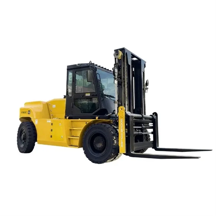 Xe nâng dầu SOCMA HNF100 10 tấn toàn cảnh
