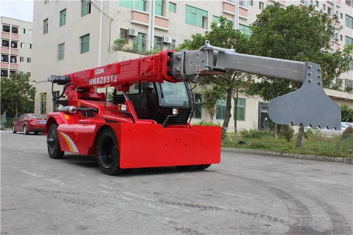 Xe cào xỉ lò nhôm SOCMA HNBZ8512 tay cần ống lồng