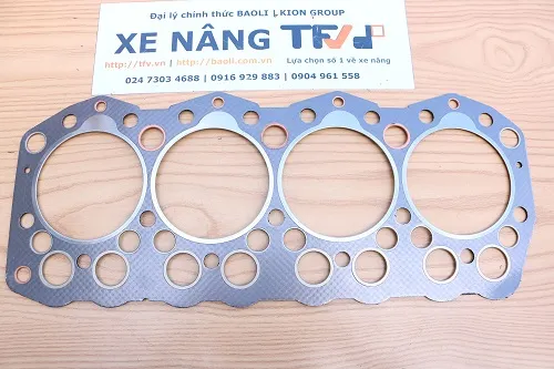 Gioăng mặt máy xe nâng Mitsubishi S4S mã 32A01-02203 tại kho TFV