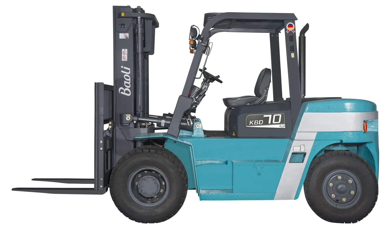 Xe nâng dầu Baoli KBD50-70 toàn cảnh