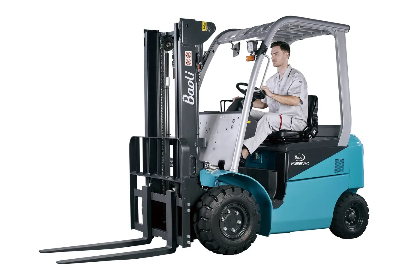 Xe nâng điện Baoli KBE20-01 2 tấn người lái nâng hàng