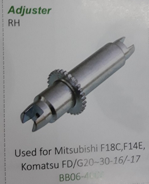 Trục tăng chỉnh phanh xe nâng