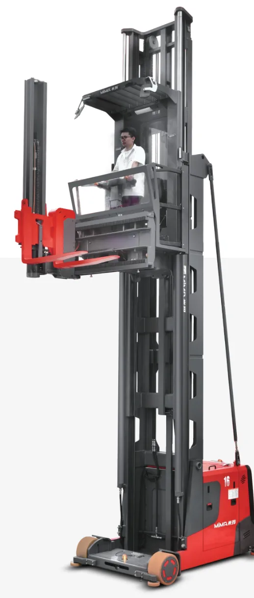 Xe nâng 3 chiều Man-up MiMA MCC16 nâng người lái