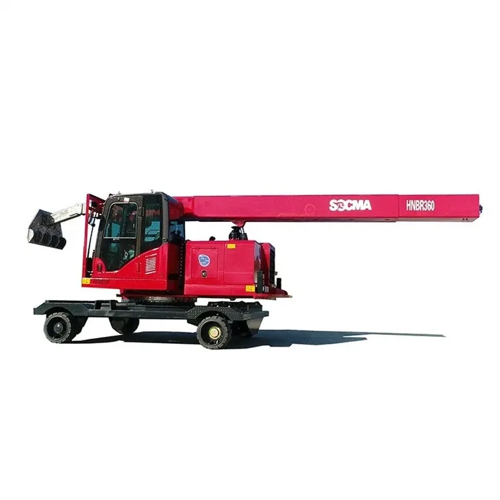 Xe cào xỉ lò nhôm SOCMA