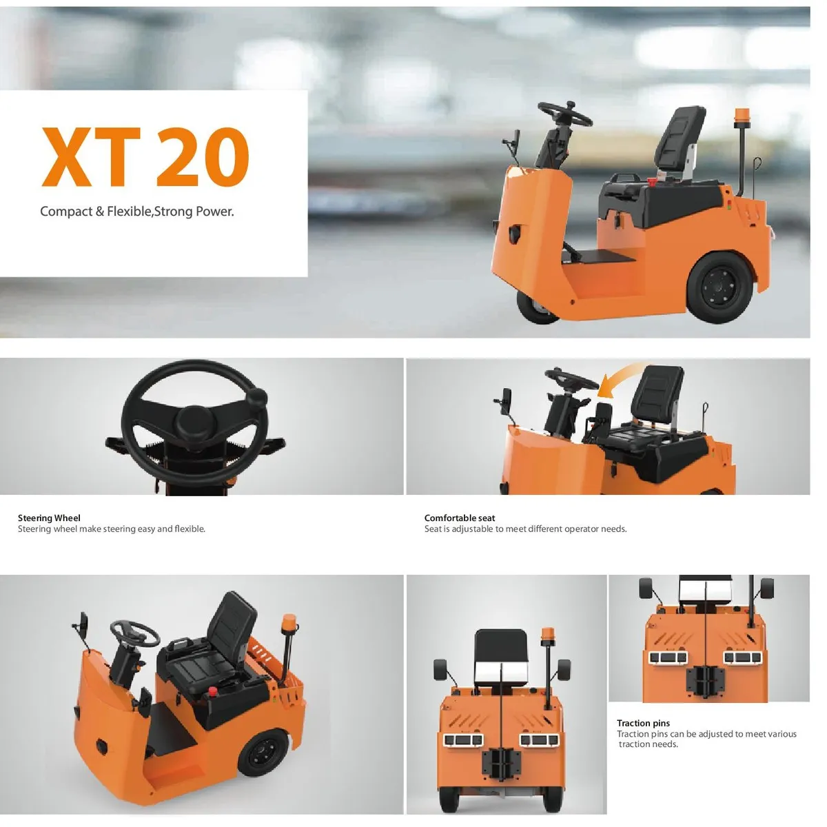 Xe kéo điện Zowell XT — tờ giới thiệu xt20