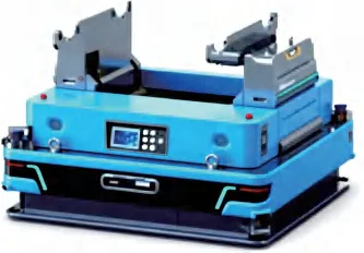 AGV khối chữ V Sany cho nhà máy pin