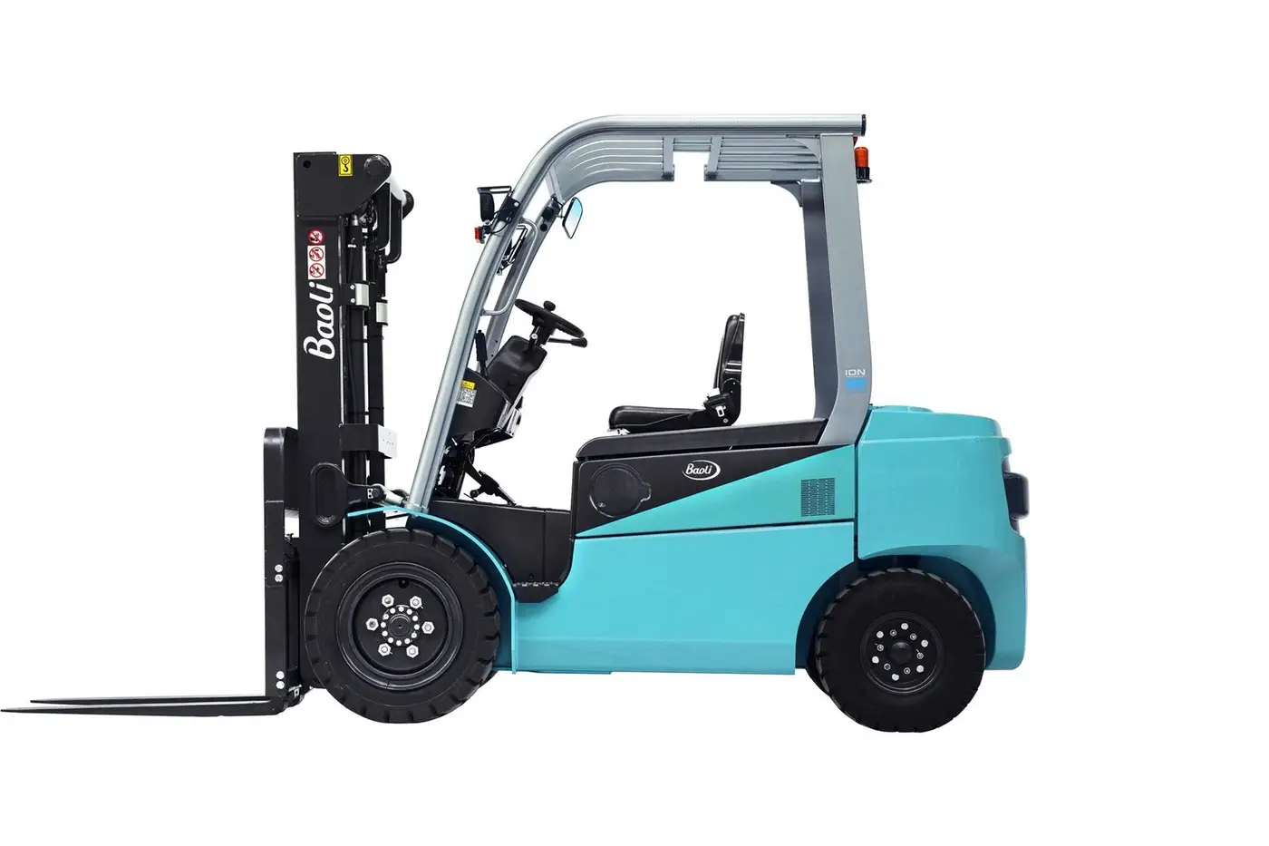 Xe nâng điện Baoli KBE35-Li-01 dòng X3 nhìn ngang