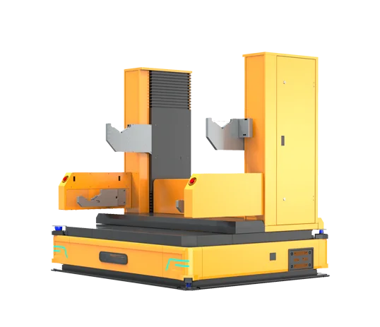AGV khối chữ V Sany 3,5 tấn — góc nhìn 5
