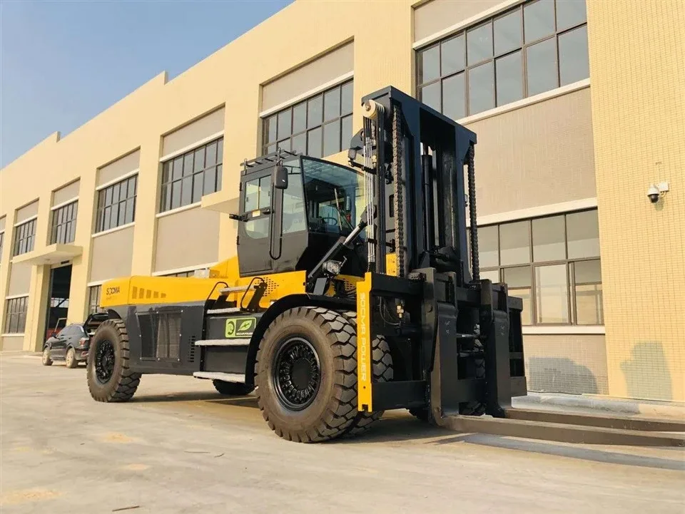 Khung nâng và giá càng của Xe nâng dầu SOCMA HNF320 32 tấn