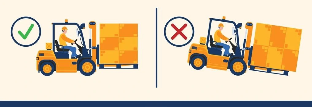 Tâm tải là gì? Vì sao quyết định độ an toàn của xe nâng