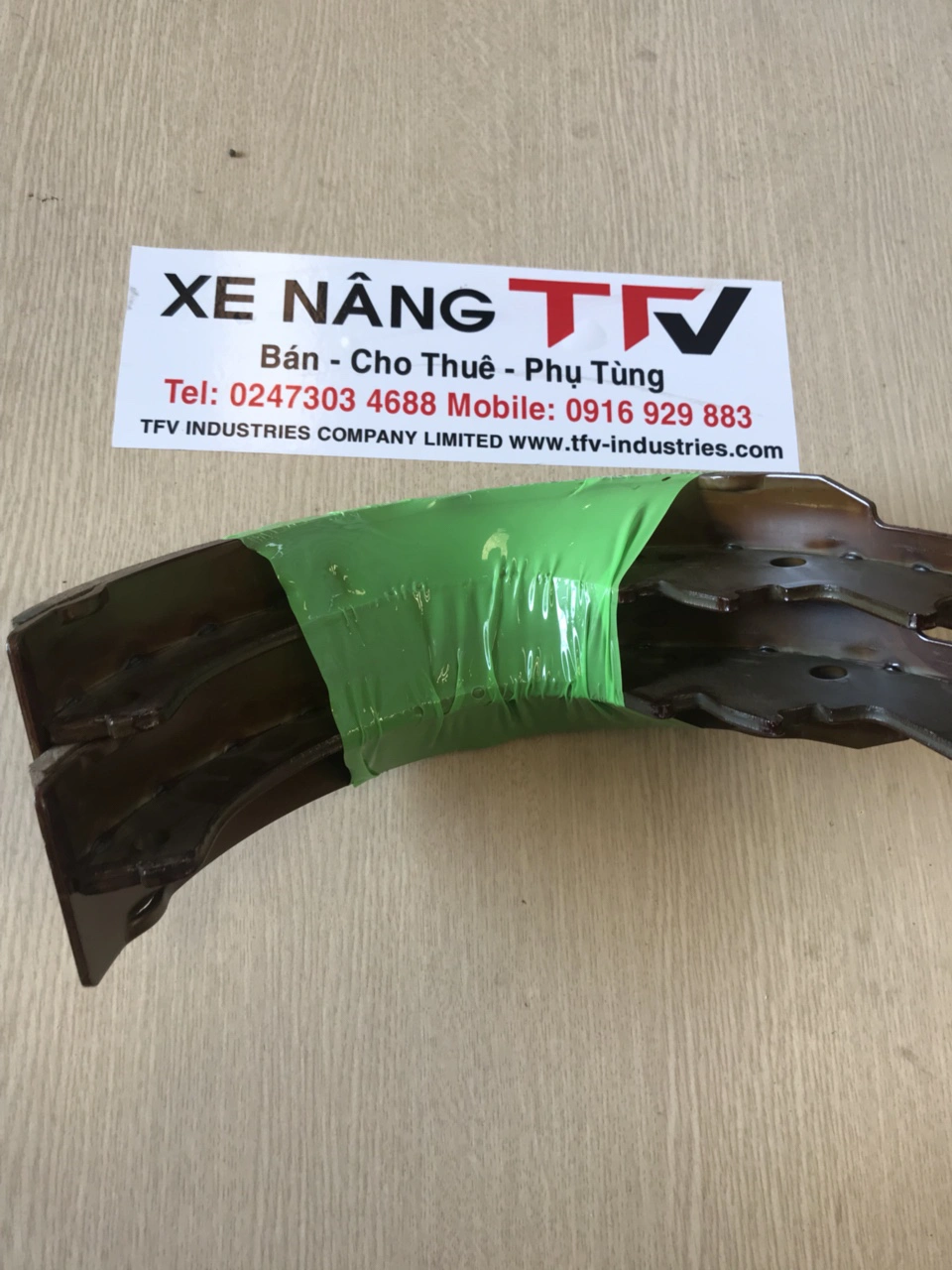 Má phanh, guốc phanh xe nâng