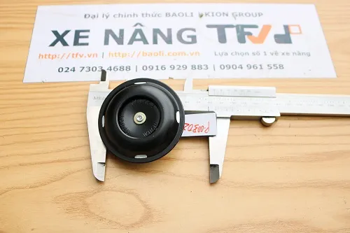 Còi xe nâng 12V P.00302 nhìn mặt sau và chân cắm