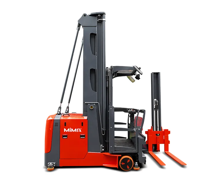 Xe nâng 3 chiều Man-up MiMA MCC12 nhìn ngang trái