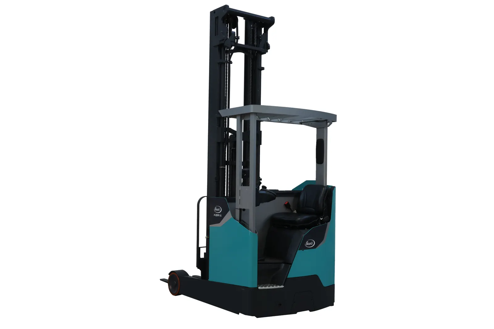 Xe nâng reach truck Baoli KBR20L 2 tấn toàn cảnh